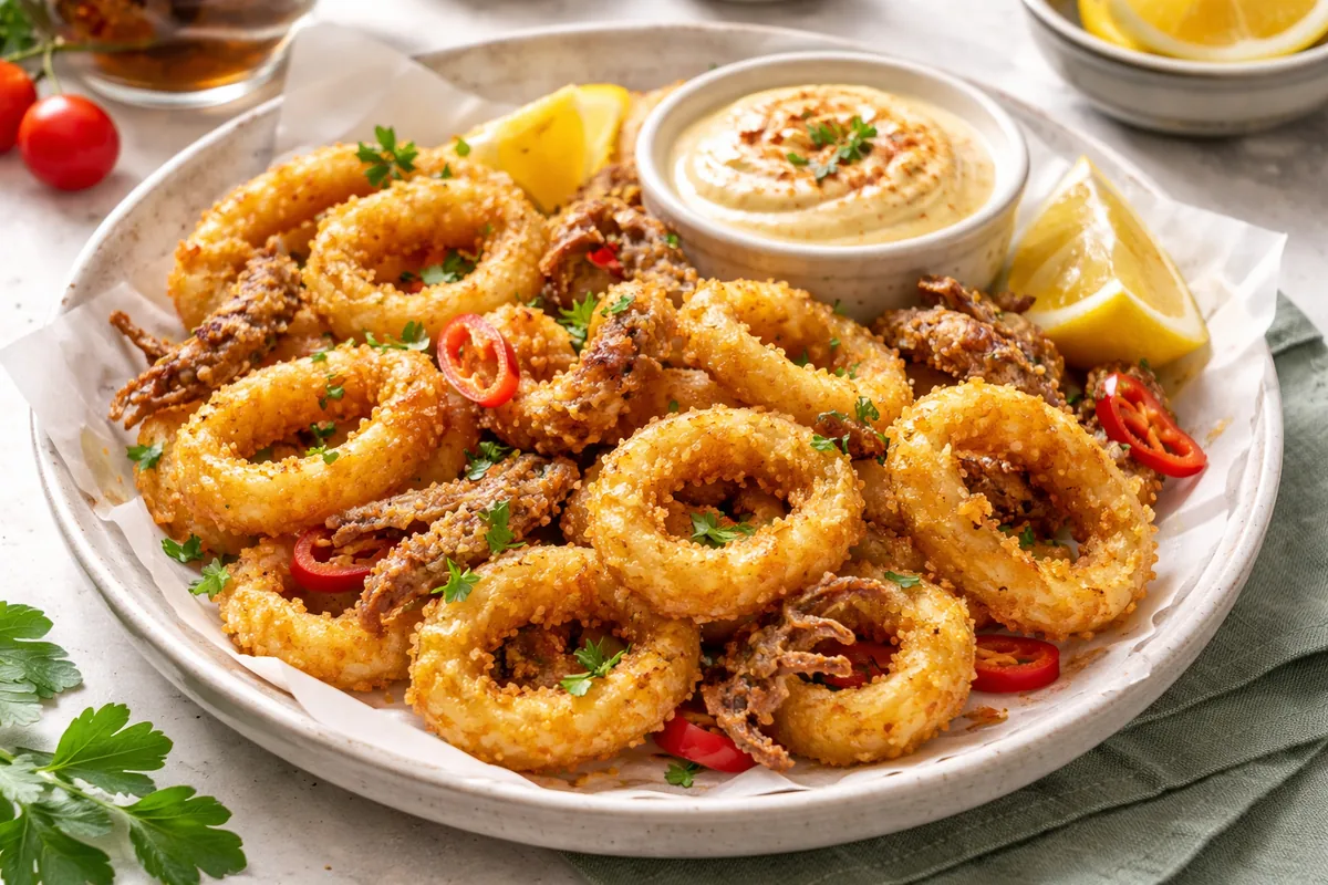 Comment cuisiner des calamars à l’espagnole croustillants