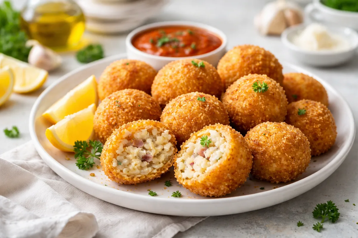 Comment préparer des arancini de riz savoureux à la maison