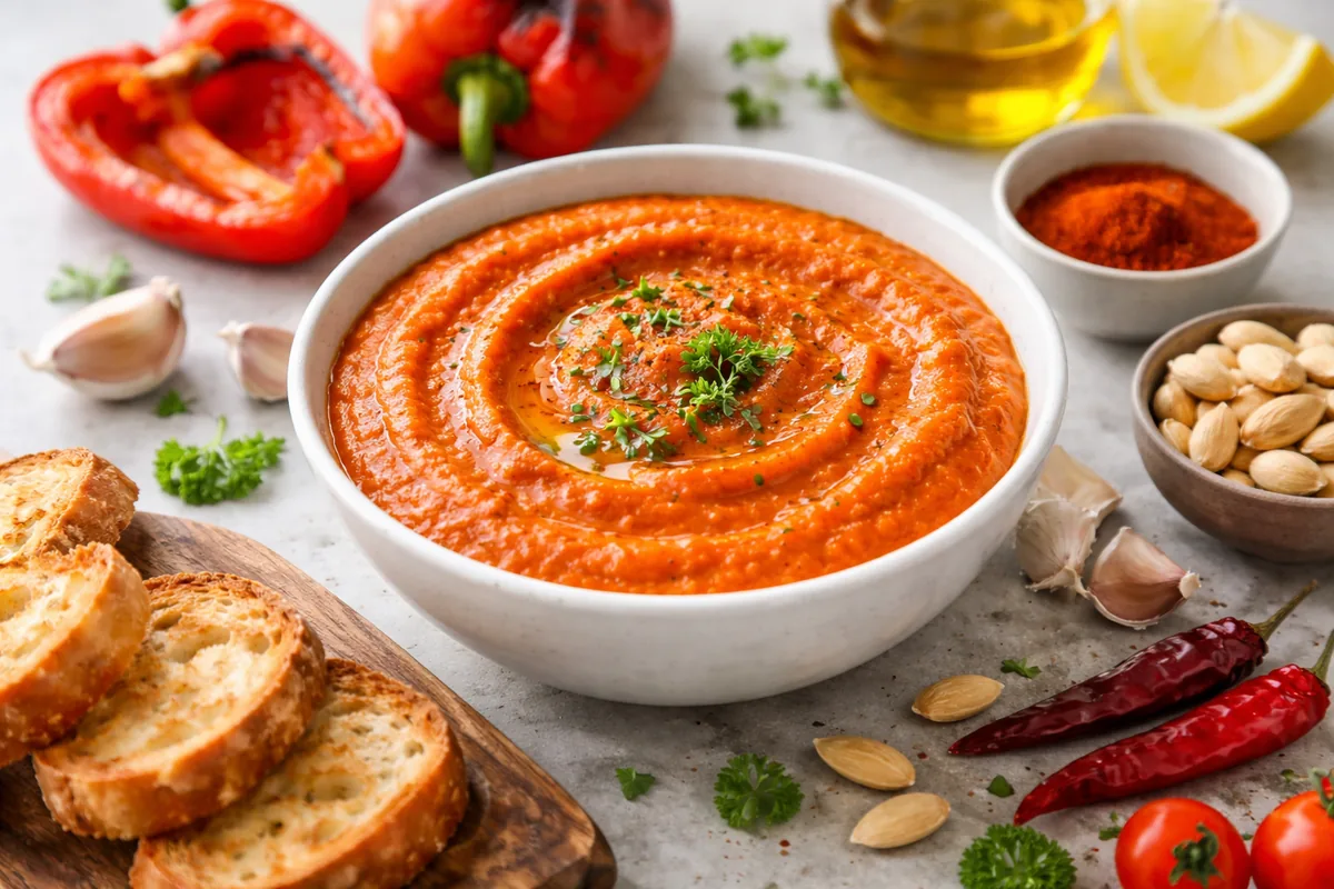 Comment préparer une sauce romesco pour accompagner vos plats
