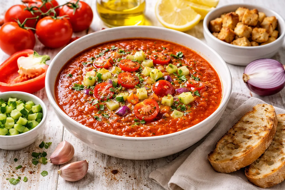 Comment cuisiner une soupe espagnole rapide et savoureuse