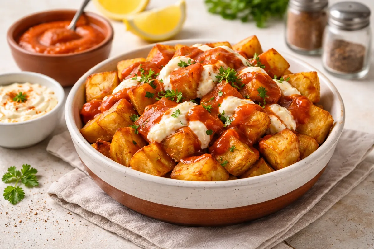 Comment cuisiner des patatas bravas comme en Espagne