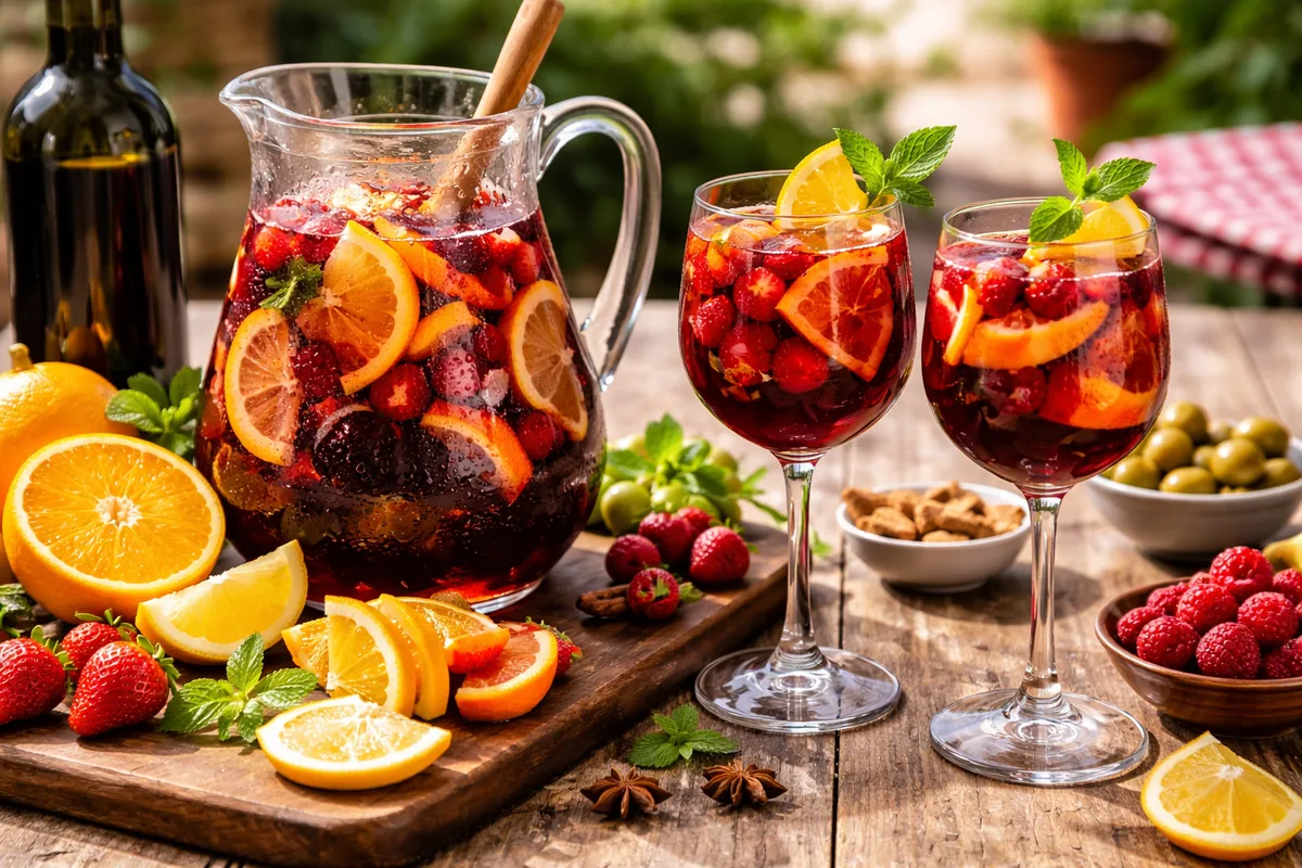 Comment cuisiner une sangria maison traditionnelle espagnole